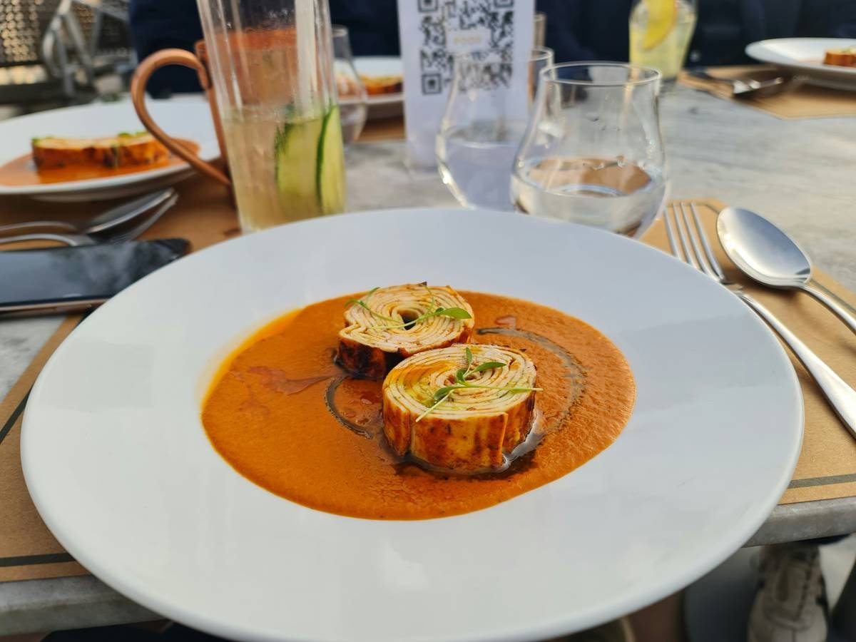 Tasty Indian Cuisine in western style.